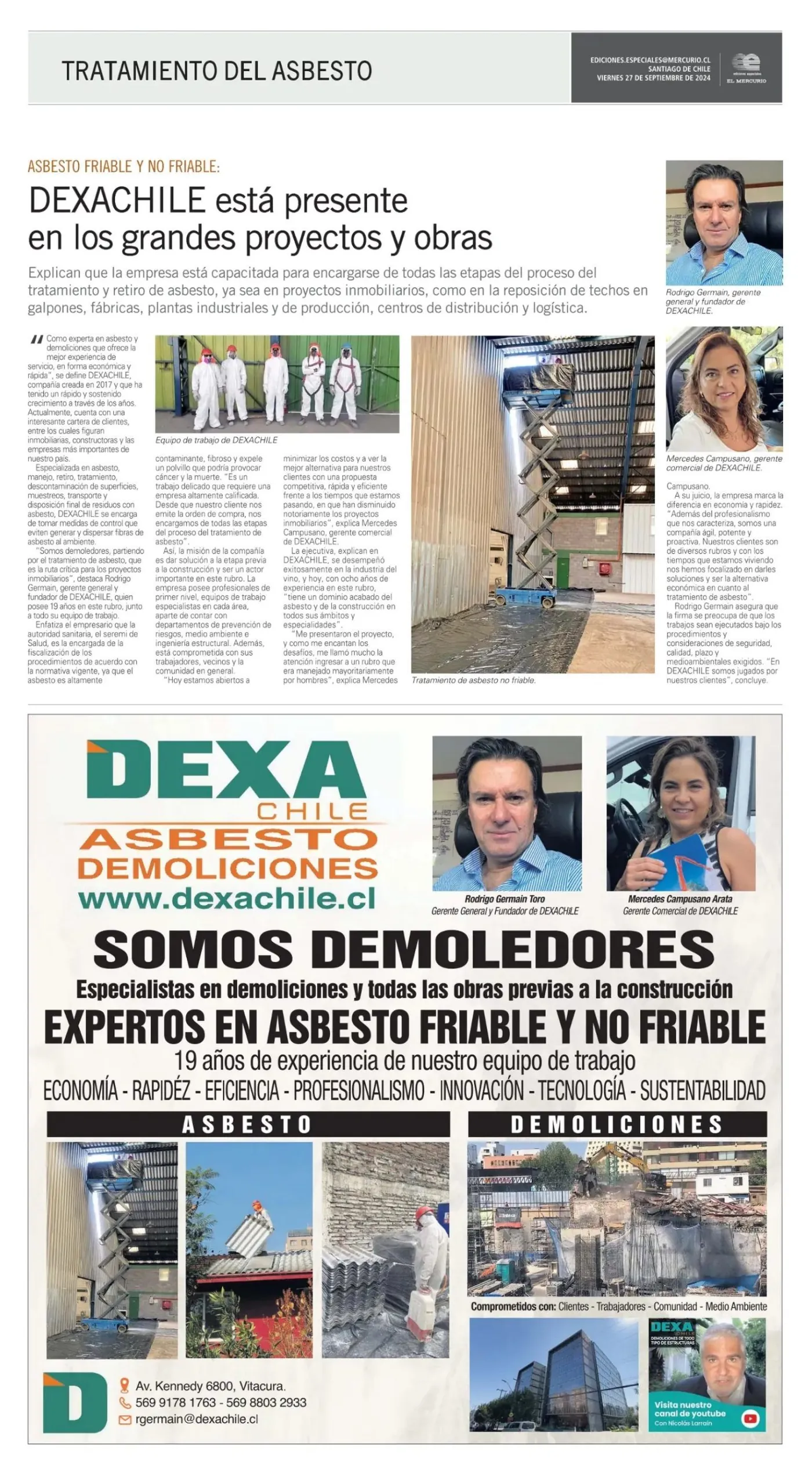Edición especial Asbesto