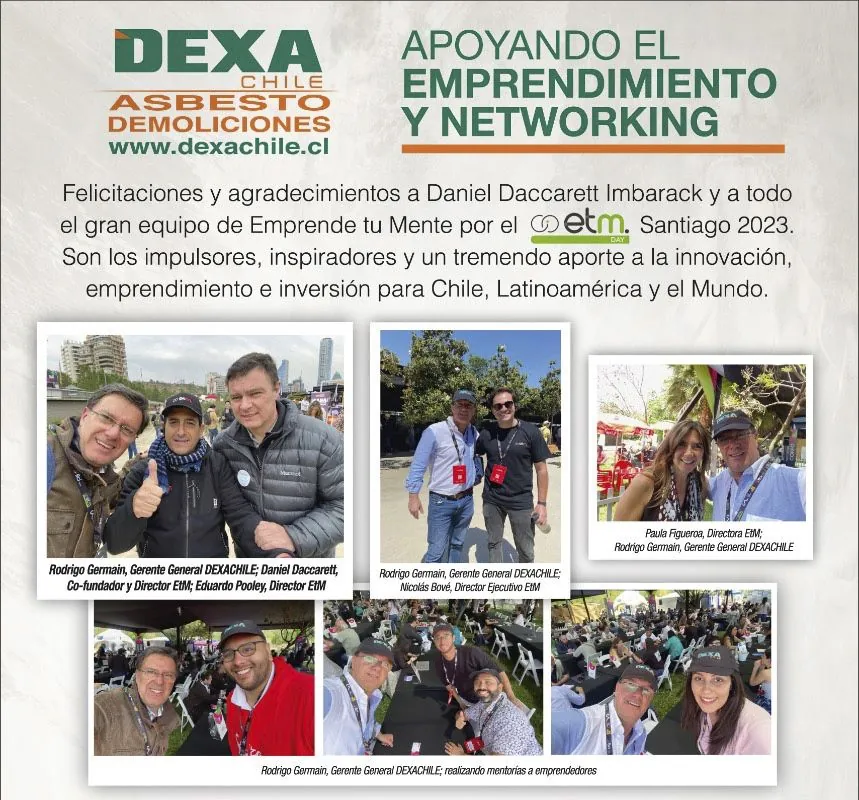 DEXA Chile en las mentorías sociales del ETMday