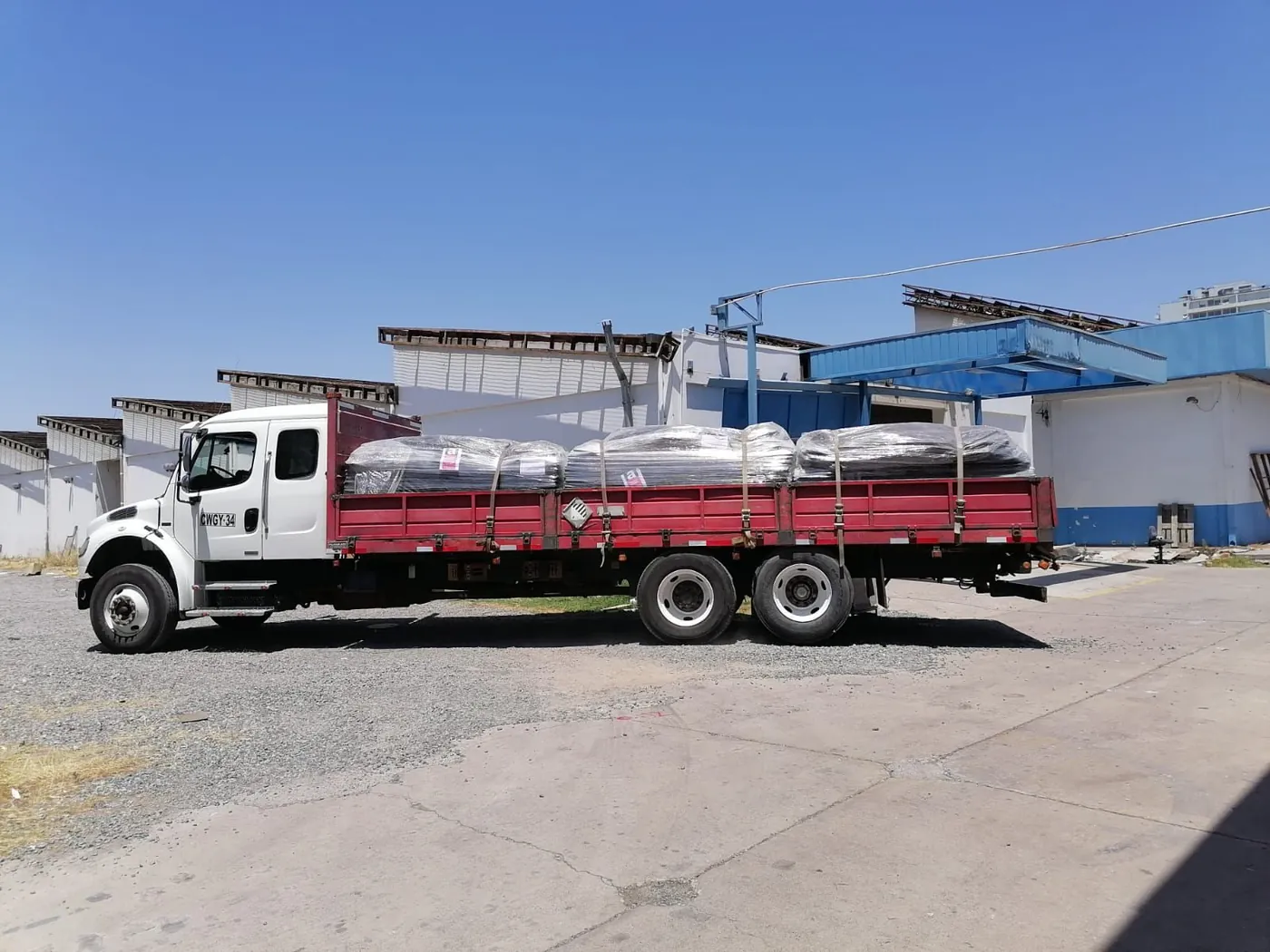 Transporte de asbesto no friable
